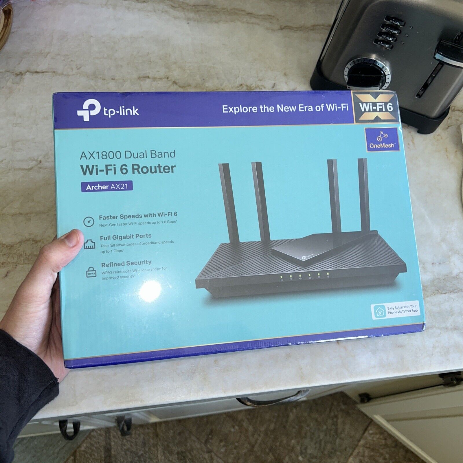 Tp-Link AX1800 Wifi 6 Router (Archer AX21) – Dual Band Wireless Internet Router,