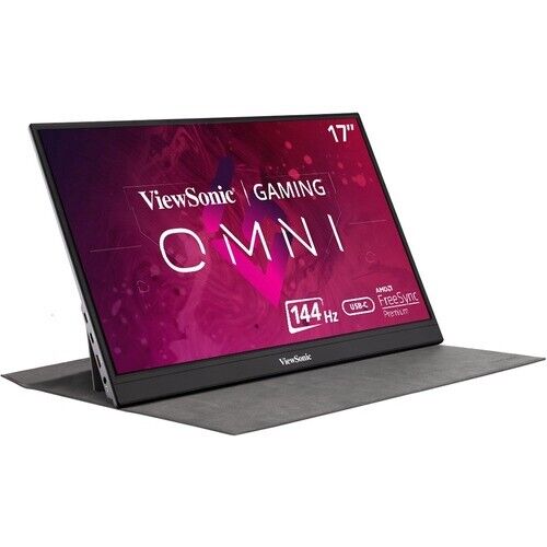 ViewSonic VX1755 17 Inch 1080p Portable IPS Gaming Monitor with 144Hz, AMD FreeS