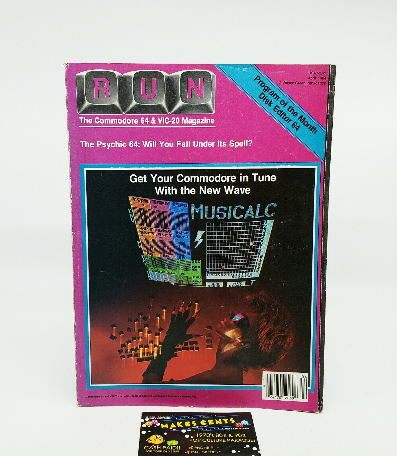 1984 RUN The Commodore 64 & VIC-20 Vintage Magazine, April ,Program Of The Month