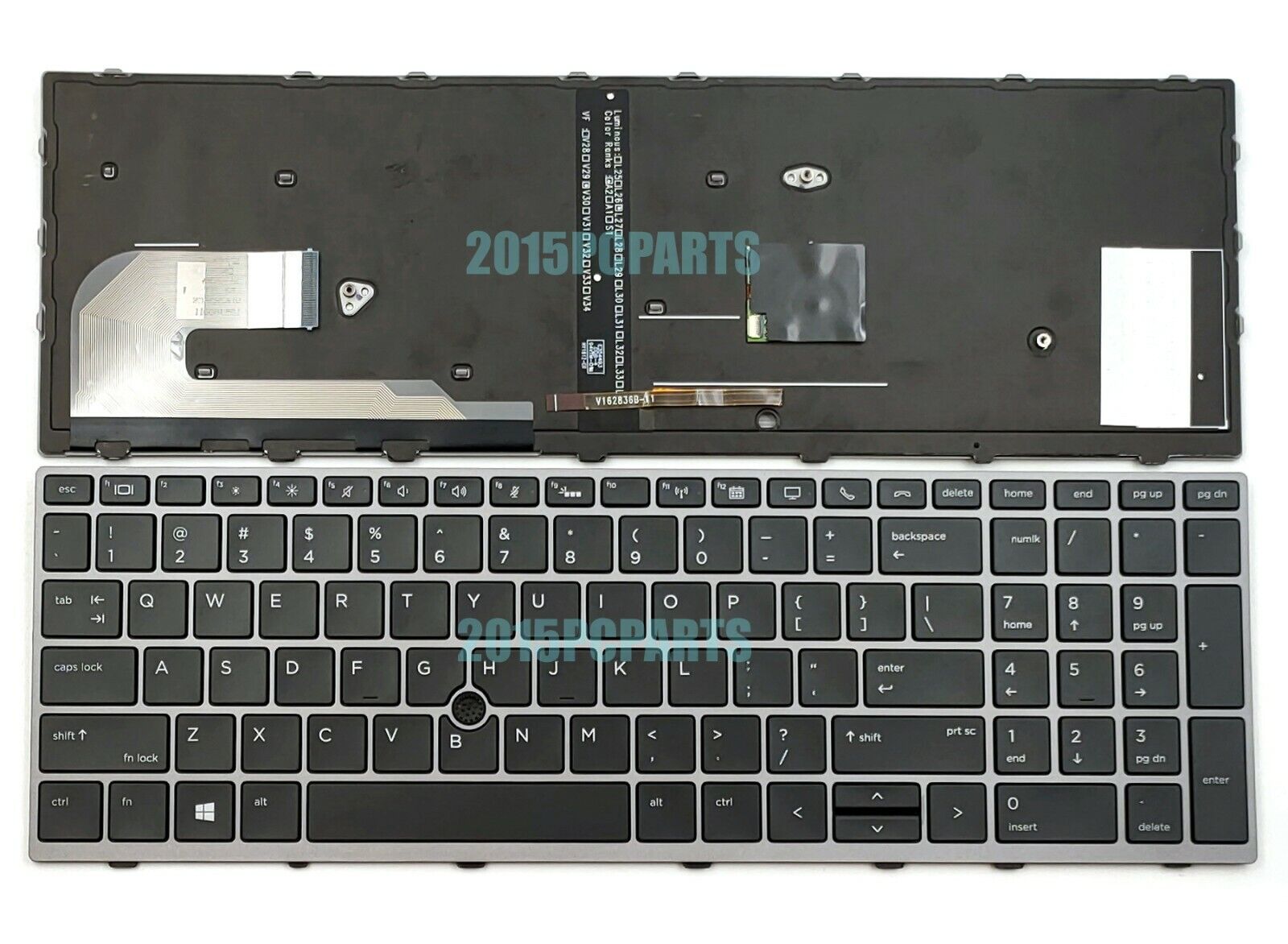 New HP Elitebook 750 G5 755 G5 850 G5 855 G5 Keyboard US Backlit w/ Pointer