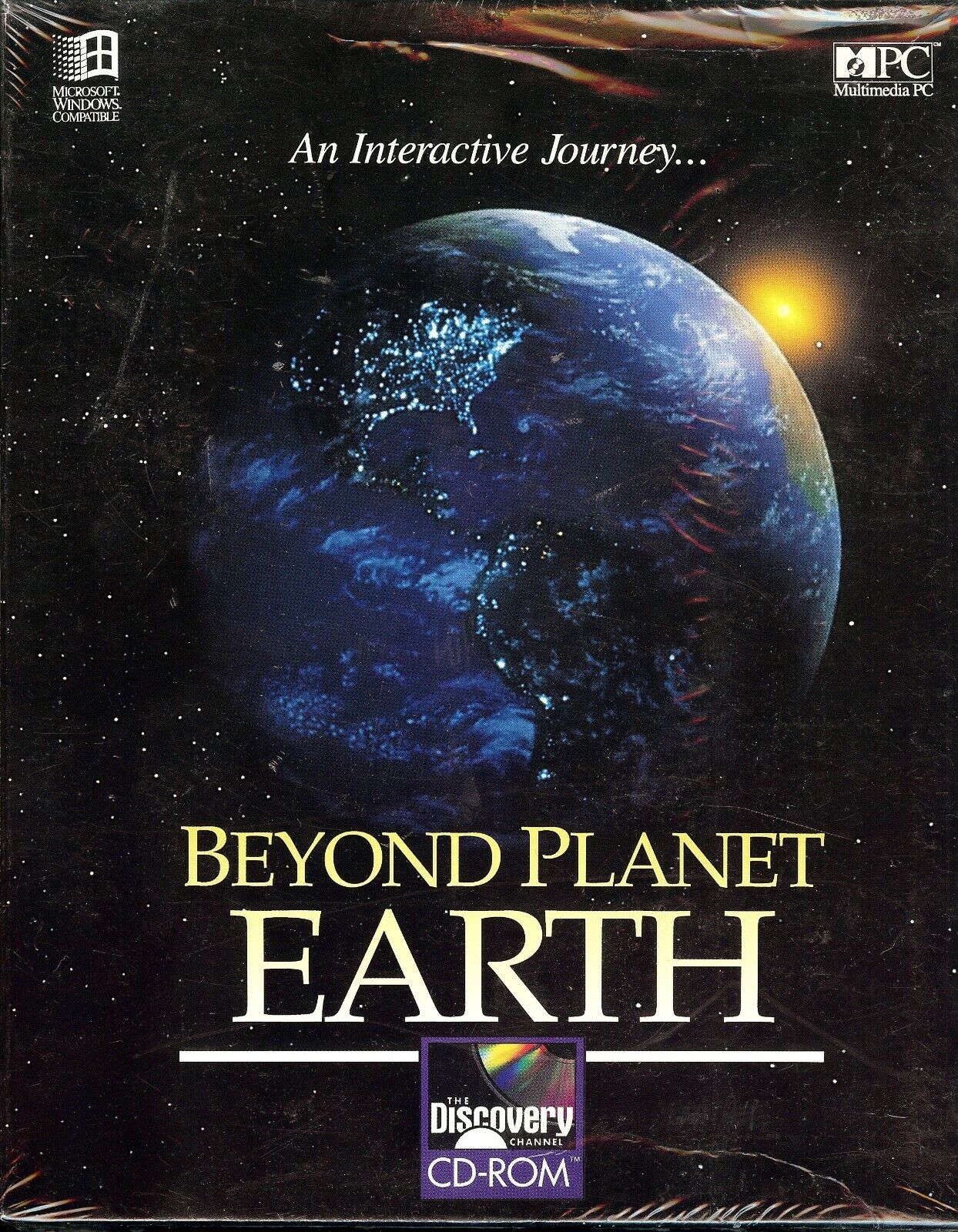 Beyond Planet Earth by Discovery Channel Multimedia CD-ROM 1994 (Unopened Box) 