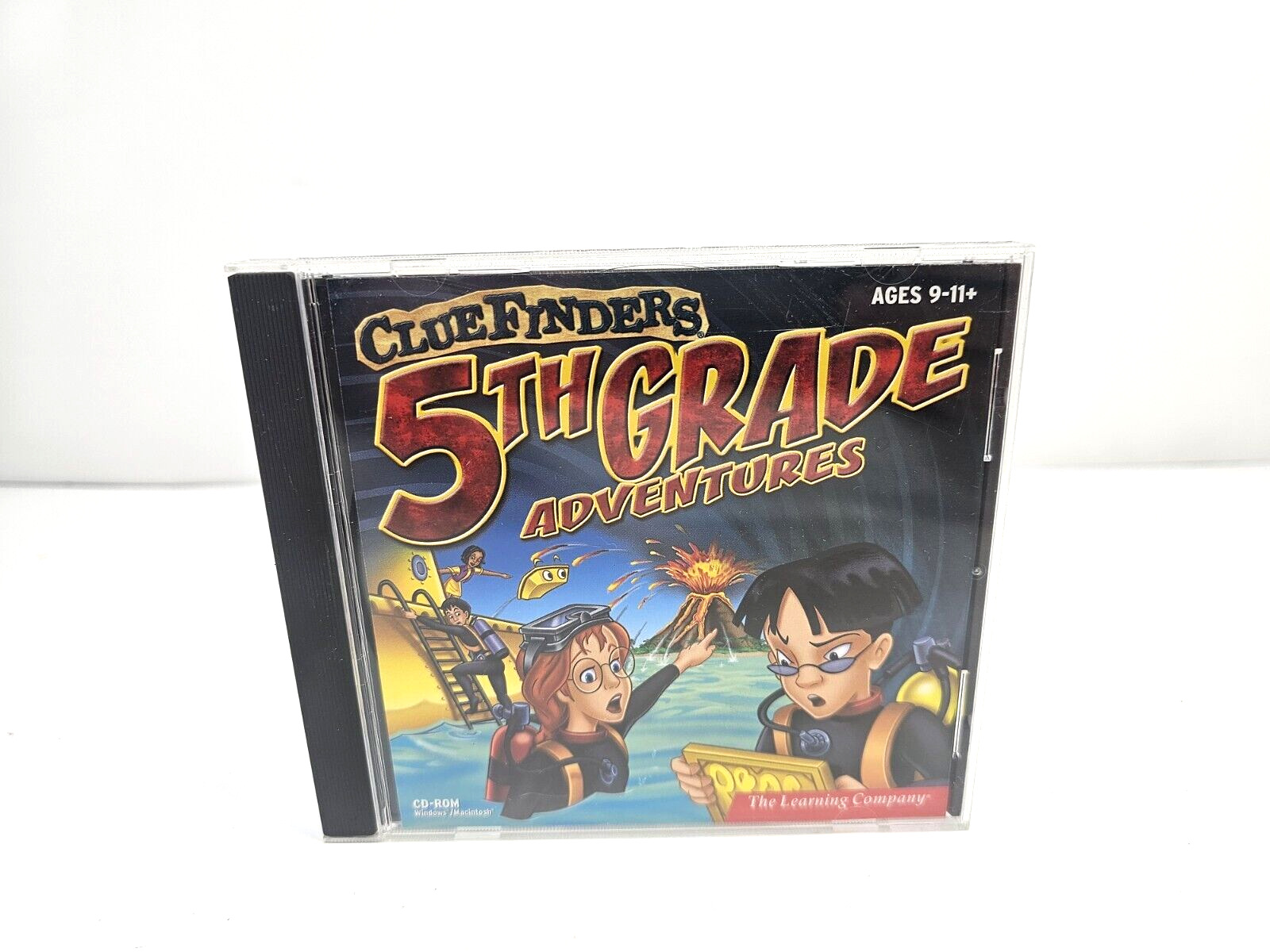 The Clue Finders 5th Grade Adventures Windows/Macintosh PC CD-ROM Ages 9-11+