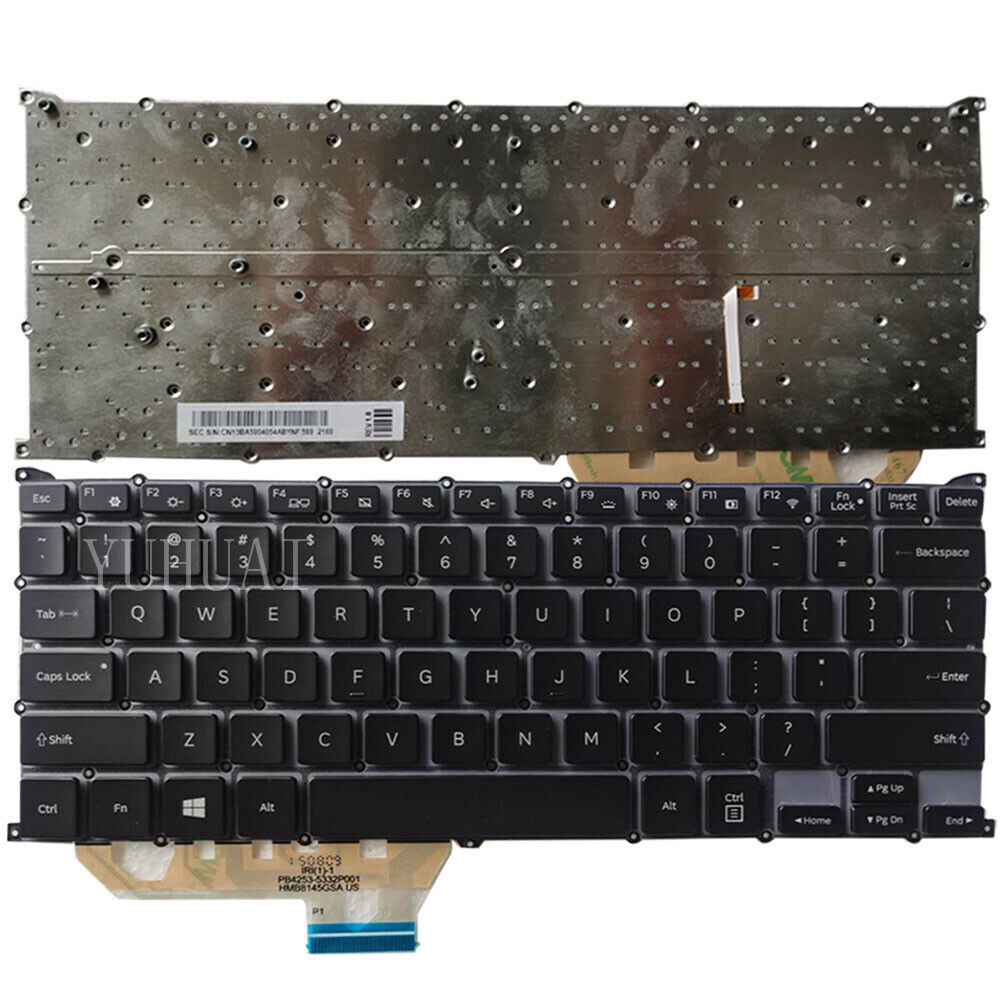NEW For Samsung NP940X3L 940X3L English US Keyboard Backlit