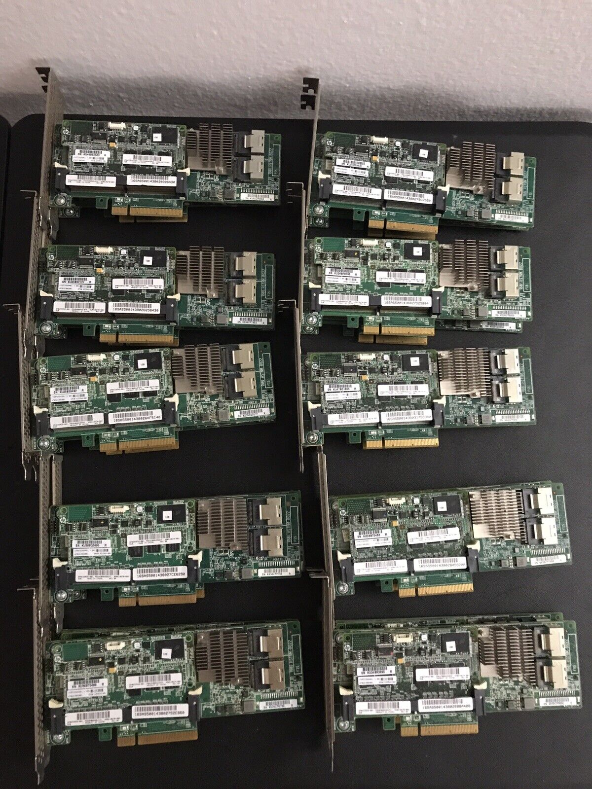 Lot of (20). 633538-001 HP P420 6Gb/s SAS RAID Controller Card PCIe 1GB