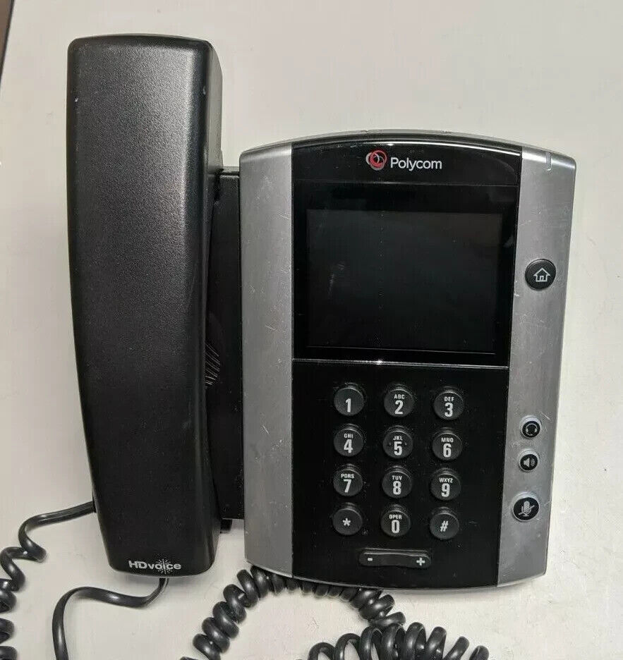Polycom VVX 501 VoIP IP Phone & Stand Blem Warranty VVX501 2201-48500-001
