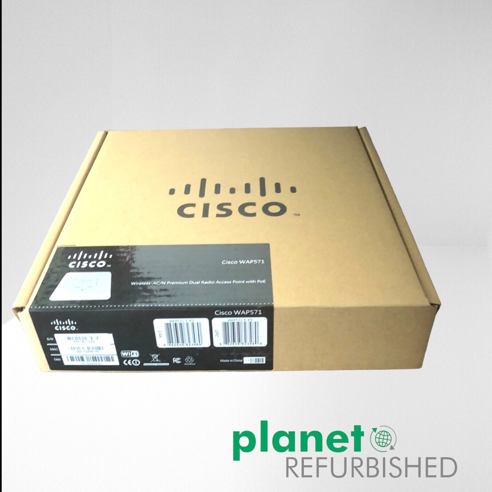 ✅ WAP571-E-K9 Cisco WAP571 600 Mbit/s White Power over Ethernet (PoE)