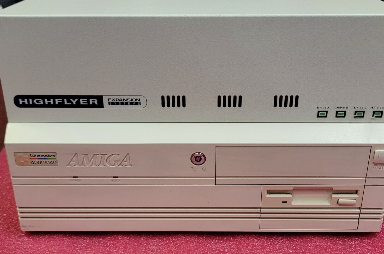 Amiga 4000 Highflyer Desktop Computer Video Toaster, Oktogon, Flyer 4 HD, Works