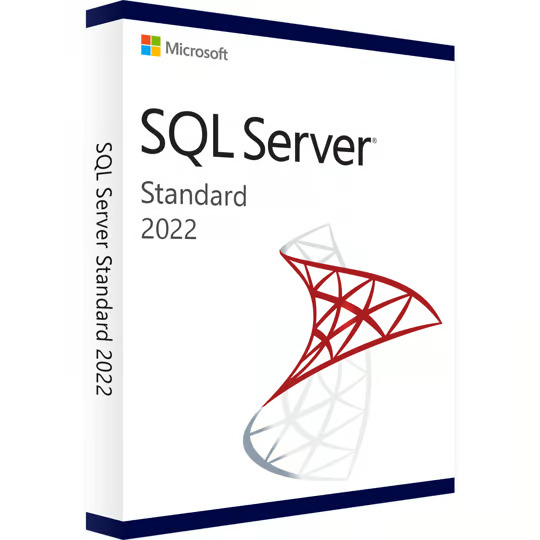 Brand New Win SQL Server 2022 Standard 16 core DVD + COA