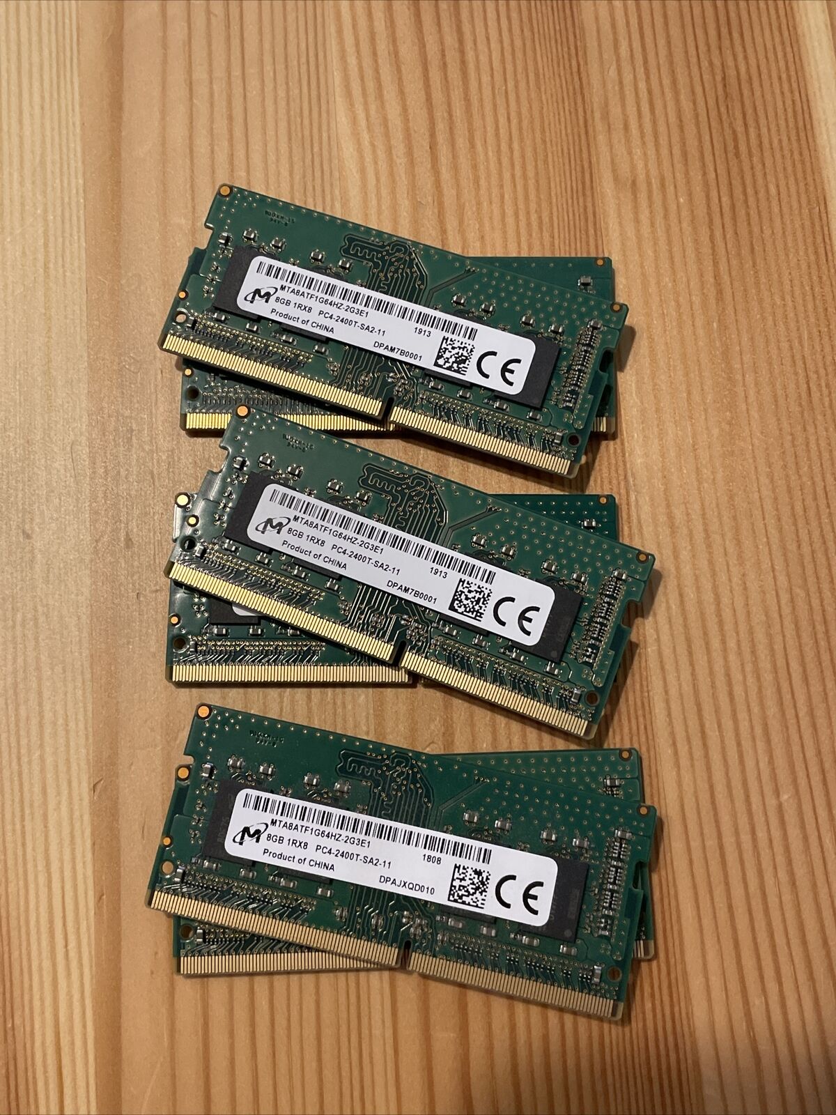 MICRON 16GB 2x8GB PC4 2400T 2RX8 ECC LAPTOP MEMORY