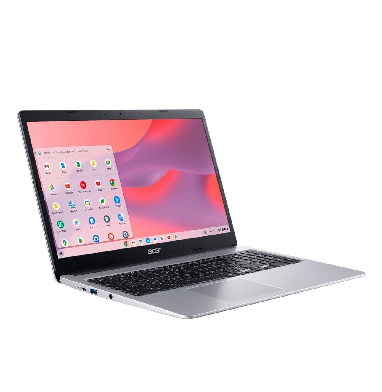 Acer Chromebook 514 N18Q3 Silver 14 Inch FHD| Ram8GB |SSD 64GB| *Touch Screen *