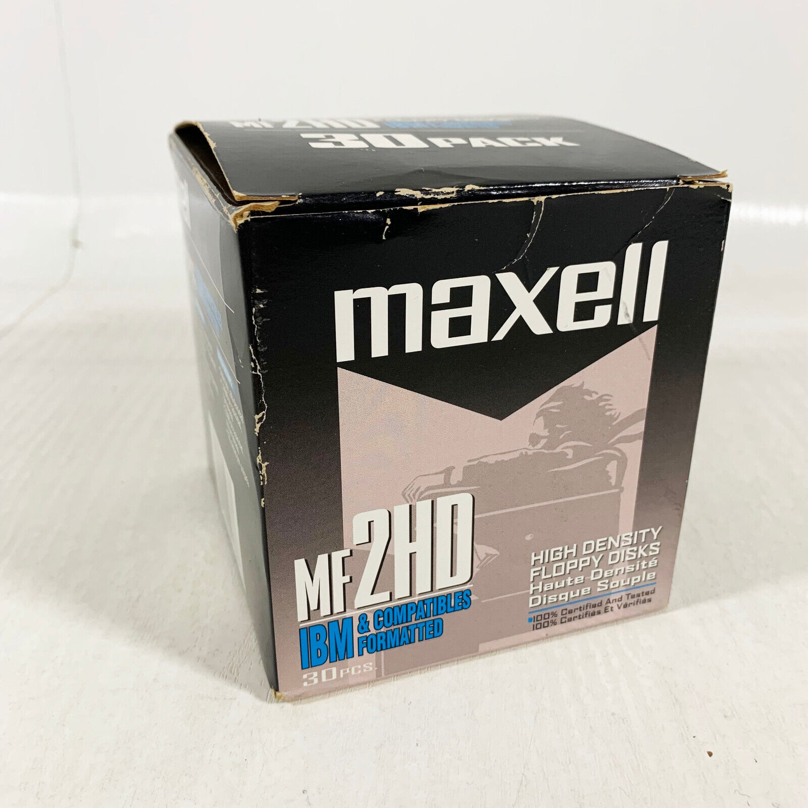 [NEW] Pack of (24) Maxell MF 2HD High Density Floppy Disks