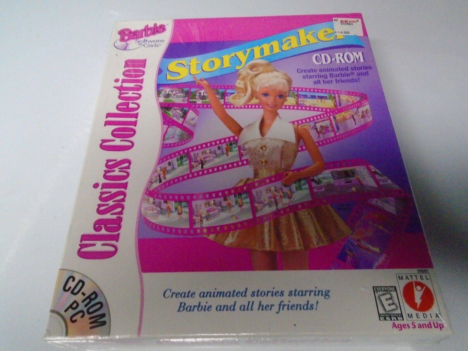 Barbie Classic Collection Storymaker CD-Rom Windows 1996