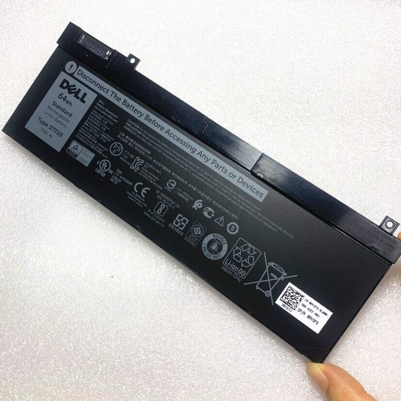 Genuine 64Wh 5TF10 Laptop Battery For Dell Precision 7330 7540 7530 7730 0RY3F9