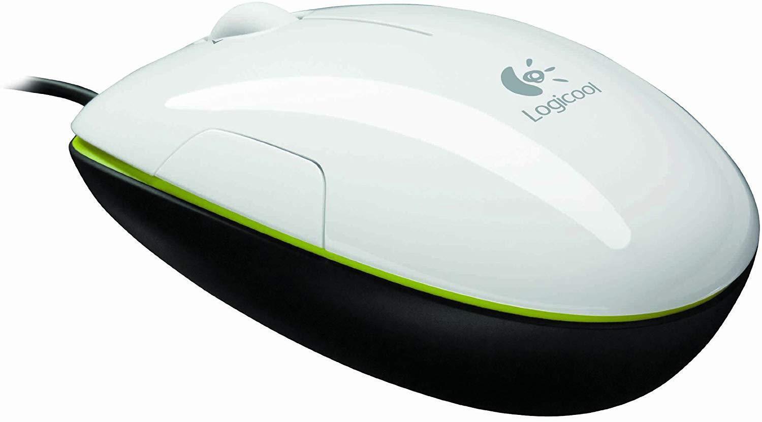 NEW Logicool by Logitech LS1 LS1t White Laser Mouse