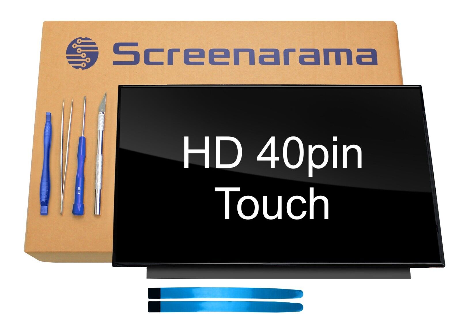 AUO B156XTK02.0 HW4A (EXACT 4A) 40pin HD LED LCD Touch Screen SCREENARAMA * FAST