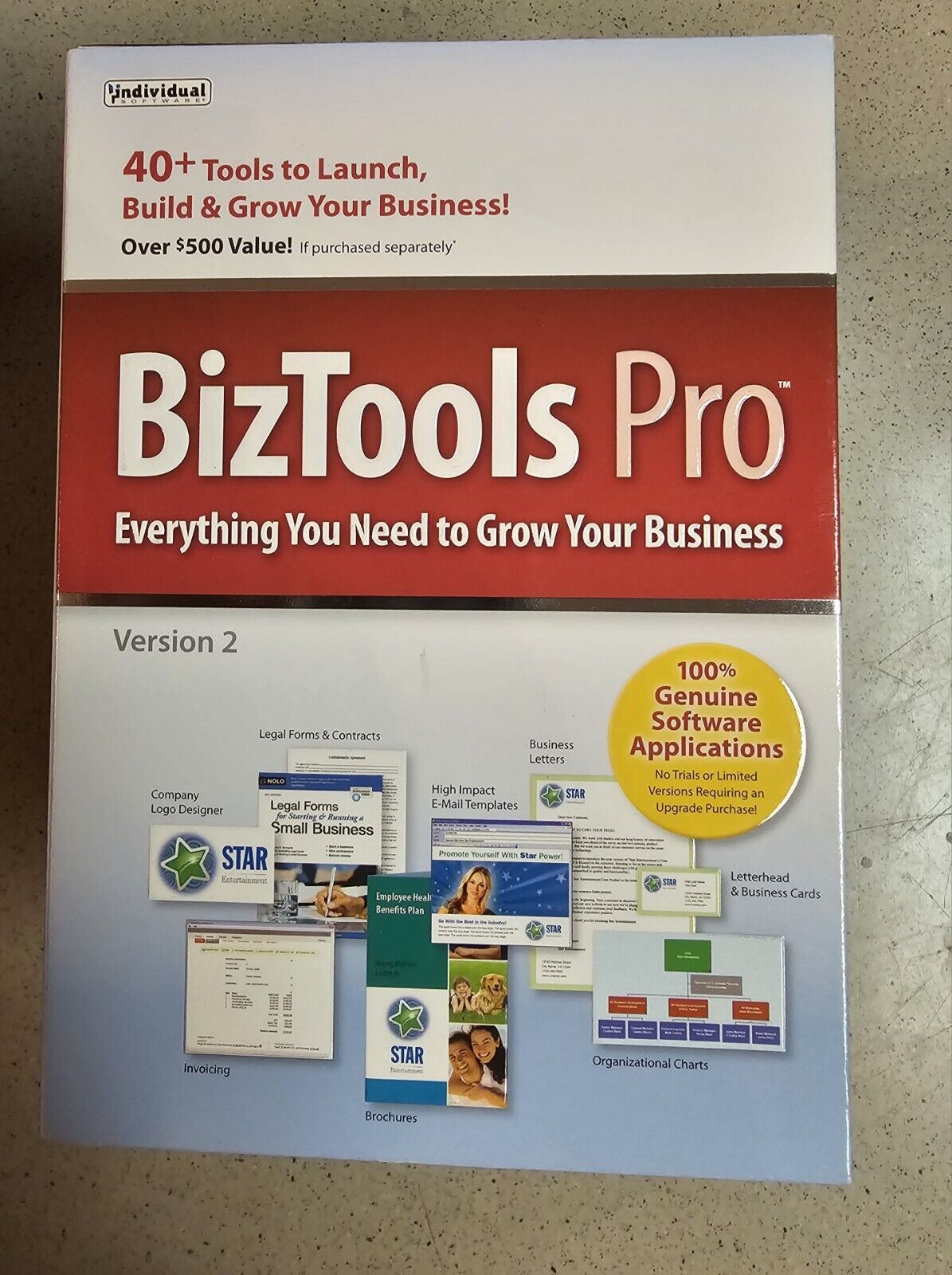 BizTools Pro Software Version 2 New Sealed. $500+ Value If Purchased Separately 