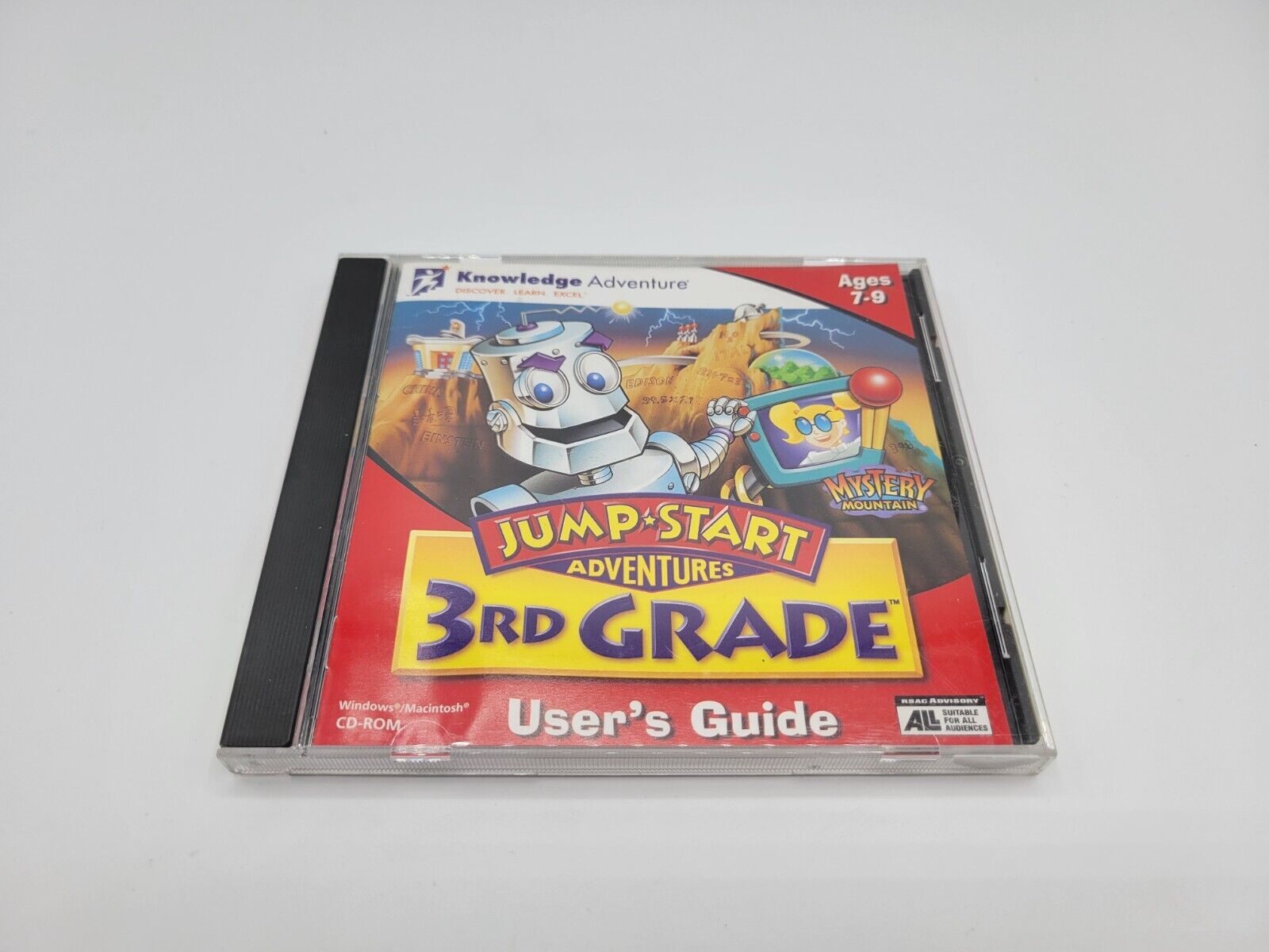 Jump Start Adventures 3rd Grade Users Guide Ages 7-9 CD-Rom