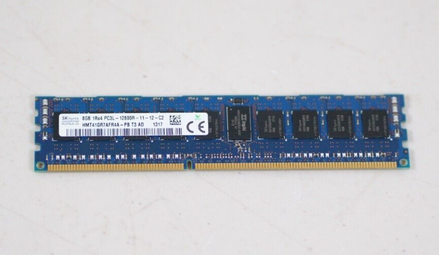 HMT41GR7AFR4A-PB Hynix 8GB PC3-12800R DDR3-1600MHz ECC Memory Module