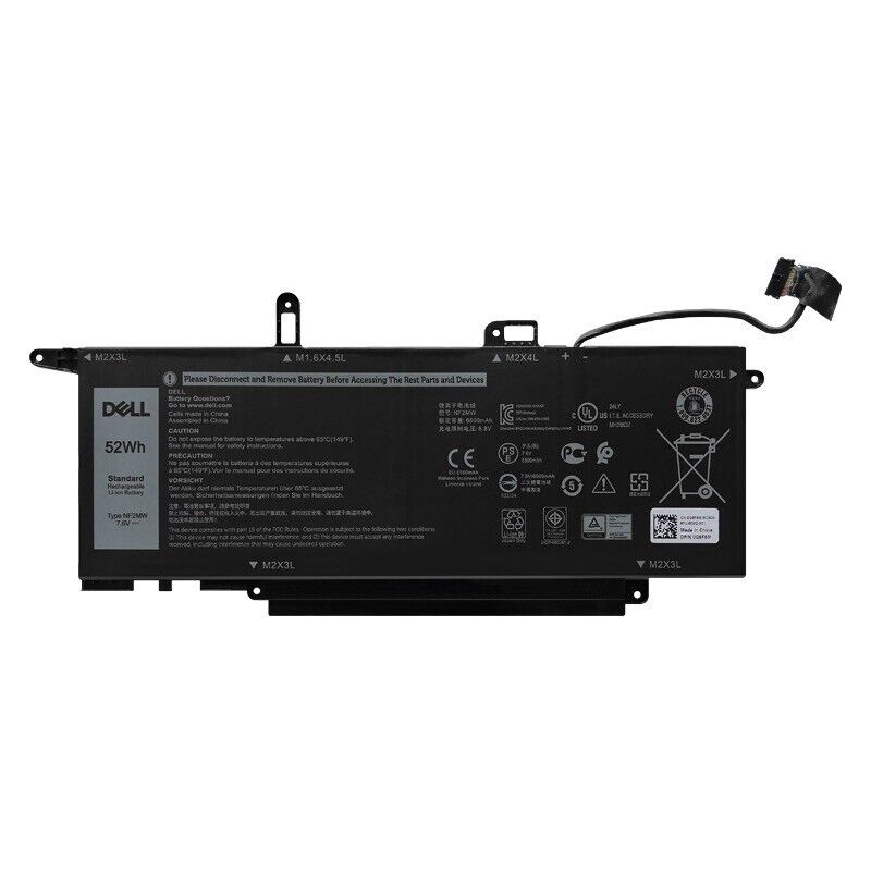 Genuine NF2MW Laptop Battery For Dell Latitude 7400 2-in-1 Latitude 9410 0G8F6M