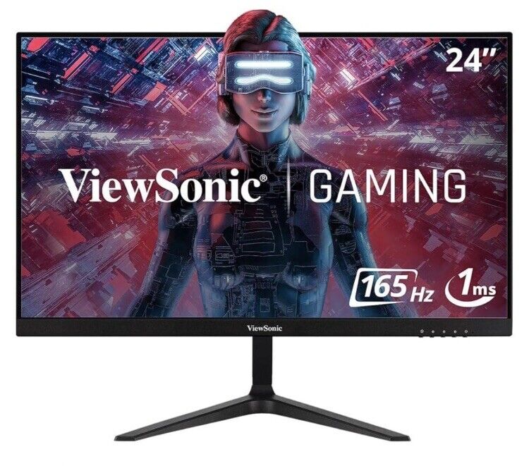ViewSonic OMNI 24 Inch 1080p 1ms, 165 Gaming Monitor With Adaptive Sync, Eyecare