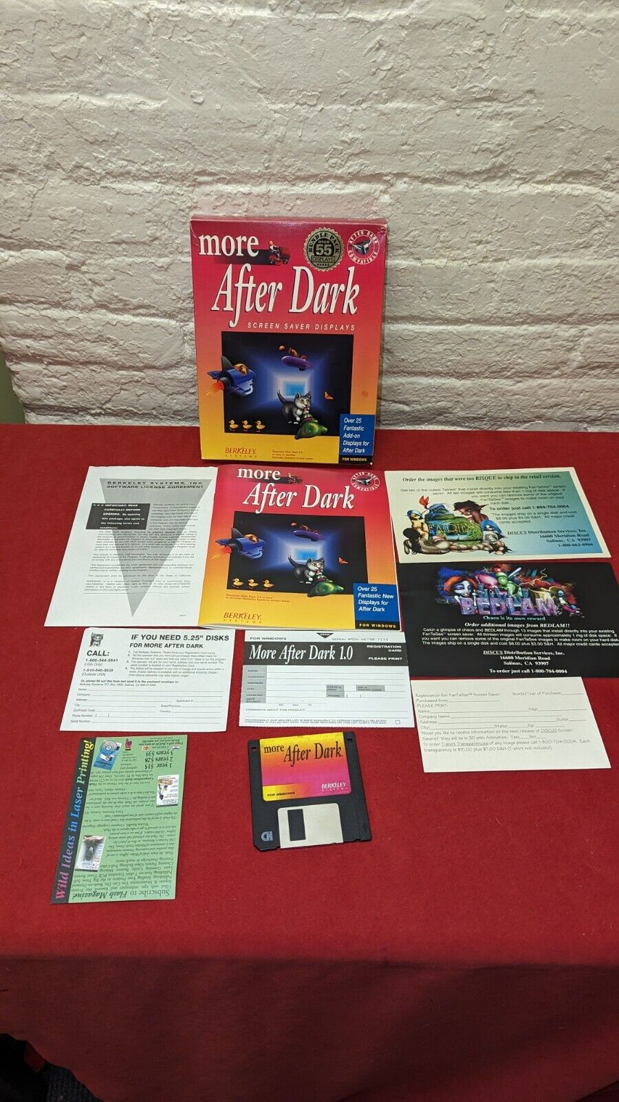 More After Dark Display For Microsoft Windows Computer Screen Saver Software 