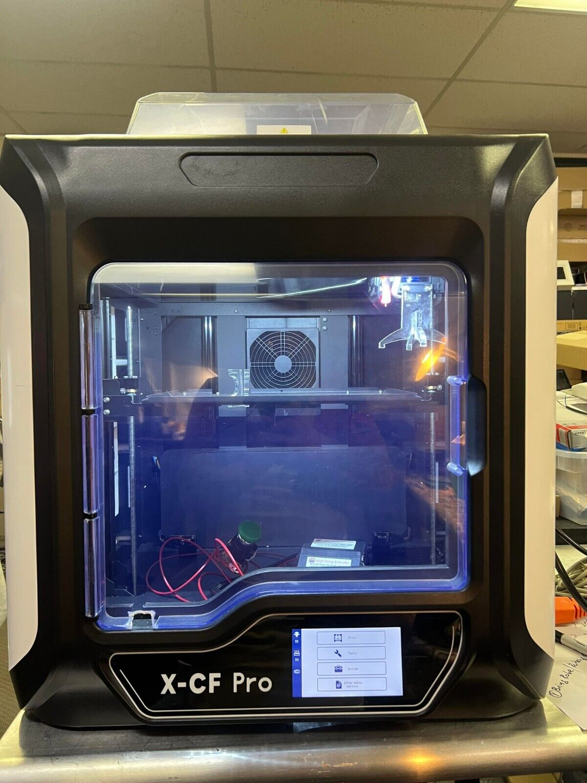 QIDI TECH X-CF-Pro Industrial Grade 3D Printer for Carbon Fiber Nylon Print PVC