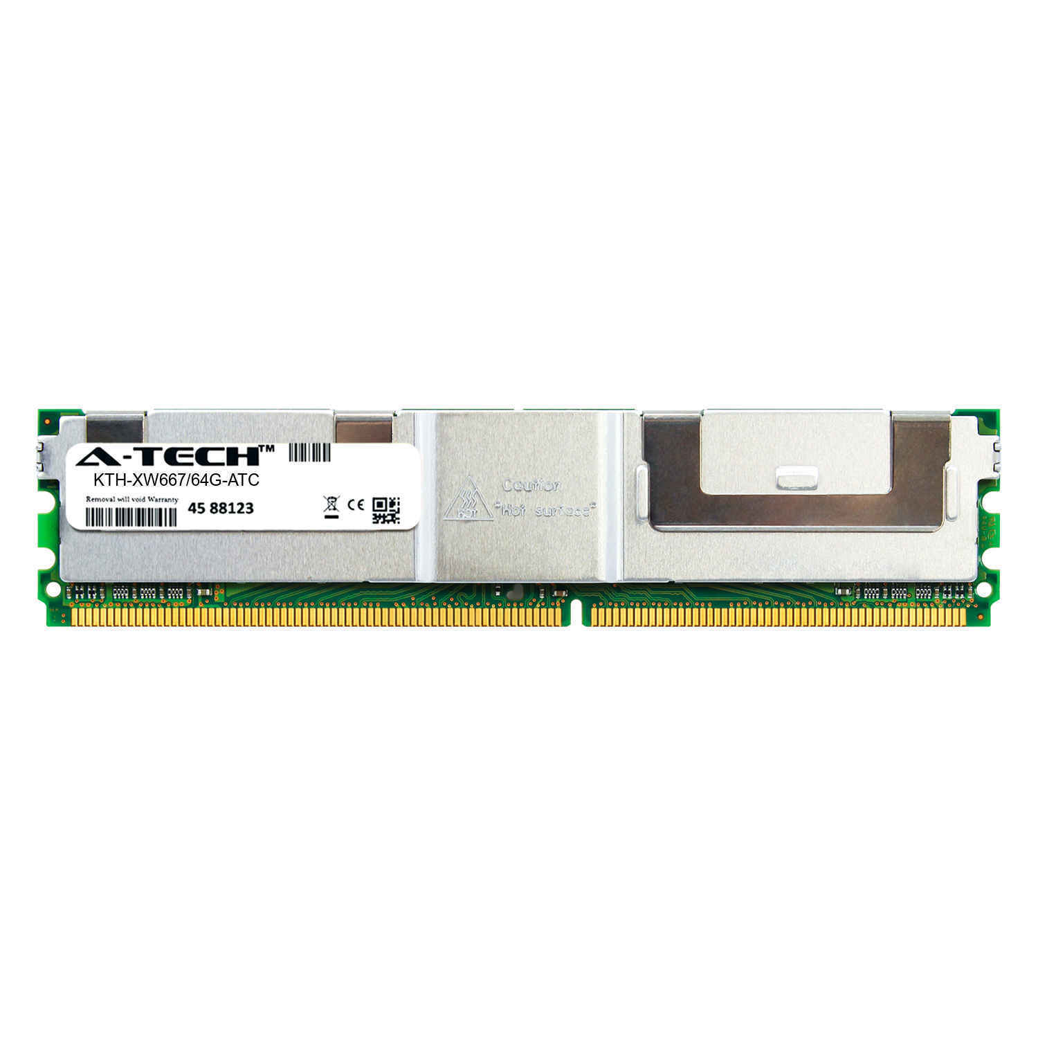 8GB DDR2 PC2-5300F FBDIMM (Kingston KTH-XW667/64G Equivalent) Server Memory RAM
