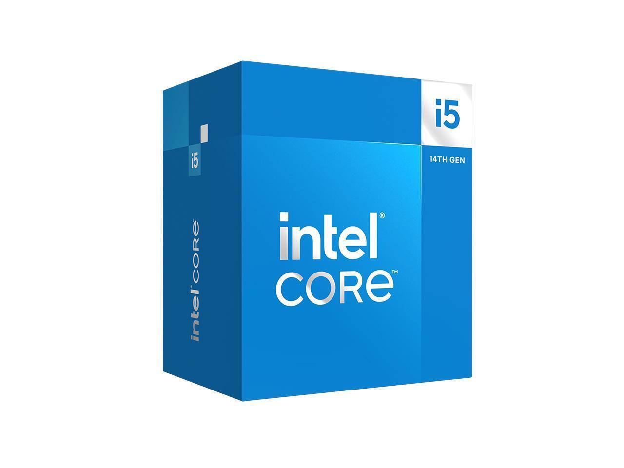 Intel Core i5-14400 - Core i5 14th Gen Raptor Lake 10-Core (6P+4E) LGA 1700 65W