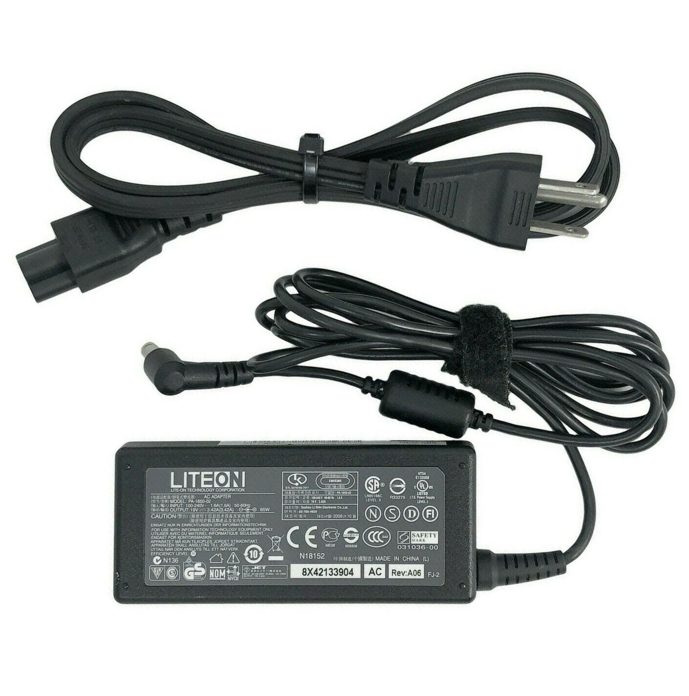 Genuine Liteon AC/DC Adapter for Laptop Acer TravelMate P243-M P243-MG P453-M