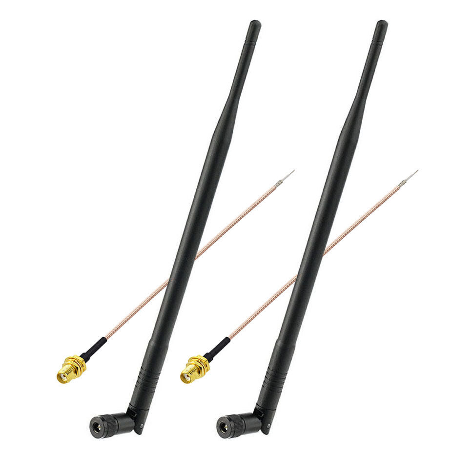 868MHz 915MHz 5dBi Antenna,15cm SMA Cable for Smart Home Central Gateway 2pcs