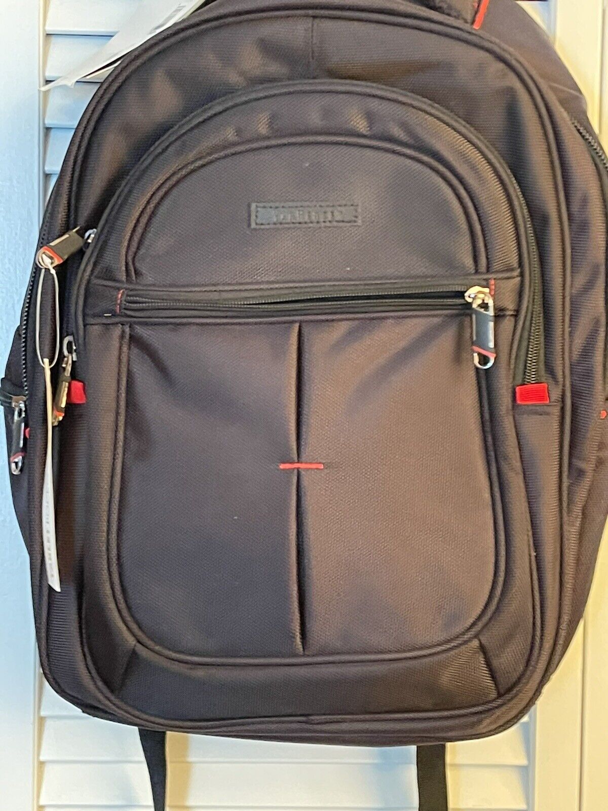 Van Heusen Travel Backpack for Men NWT Fits 15” Laptop + Tablet Pocket + More