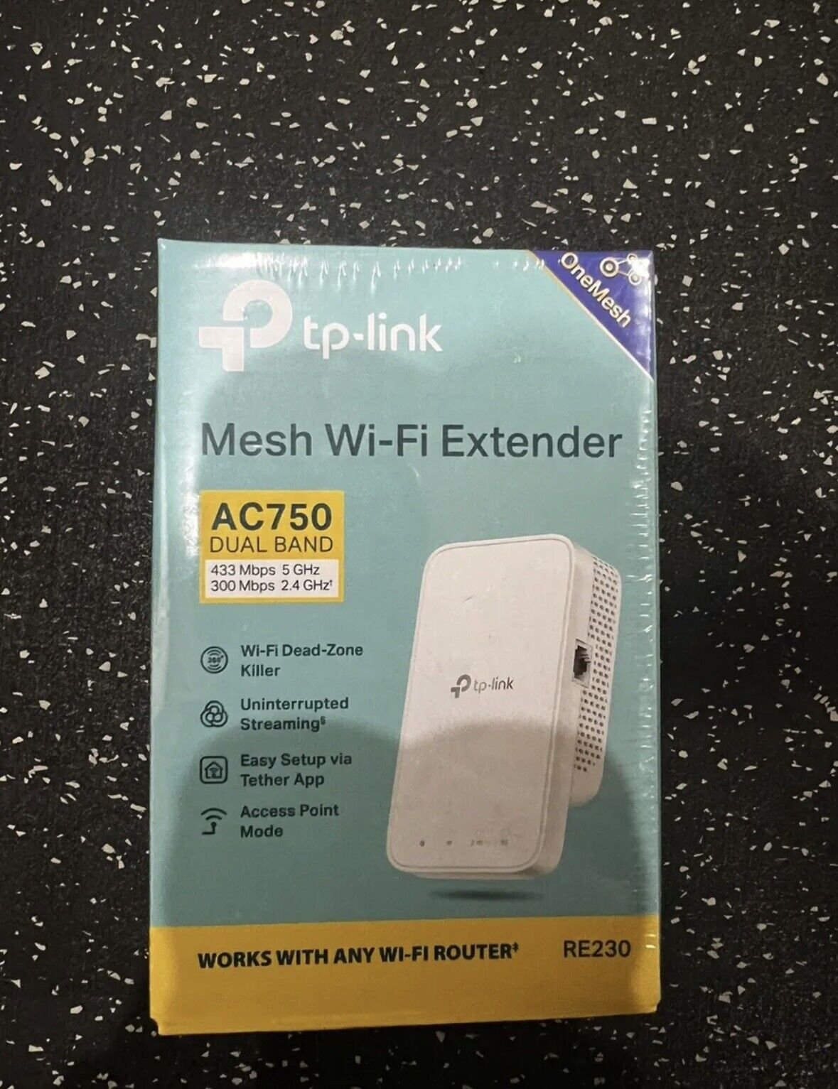 TP-LINK AC750 WiFi Range Extender NEW SEALED - RE230