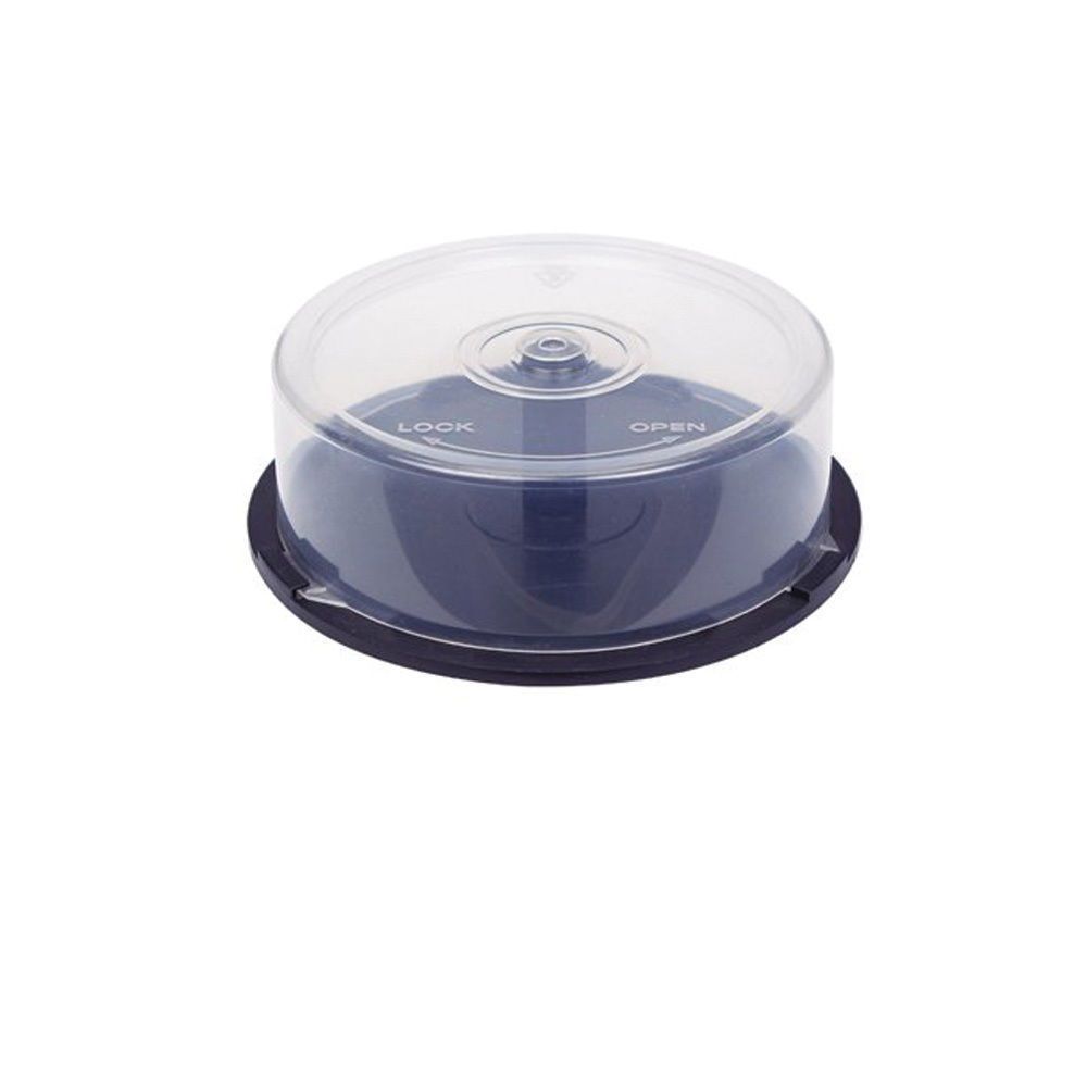 10 (Ten) 25 Disc Capacity Cake Box for CD DVD Storage Case Spindle