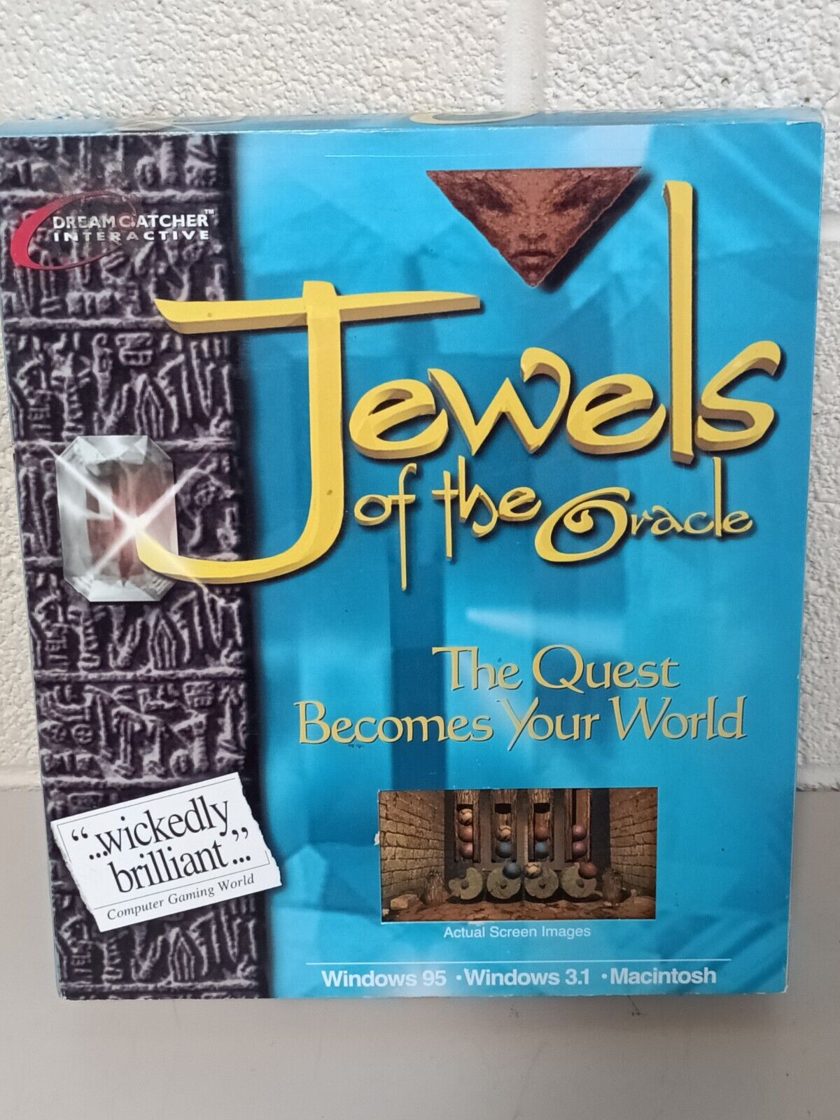 Jewels of the Oracle PC/Mac Game - DreamCatcher Interactive - Windows 95/3.1,