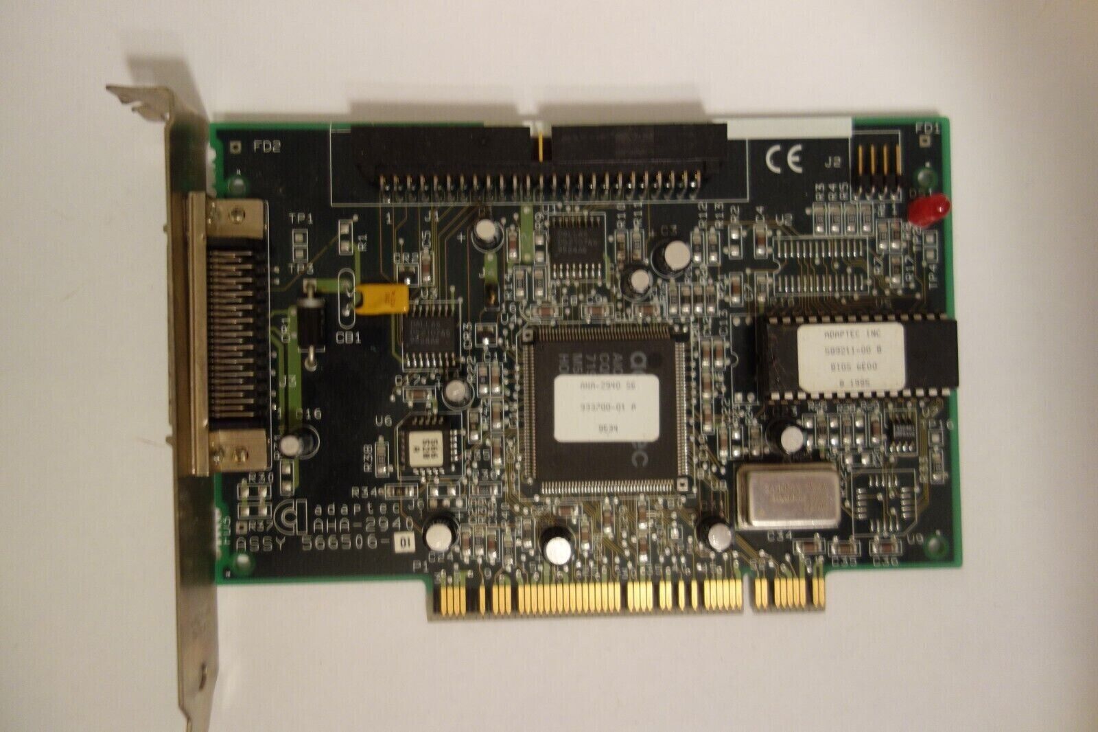ADAPTEC AHA-2940 Fast SCSI PCI Controller Card 50-pin