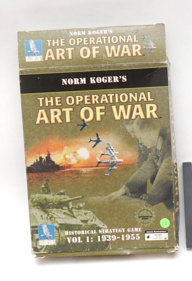 CD ROM COMPUTER GAME THE OPERATIONAL ART OF WAR