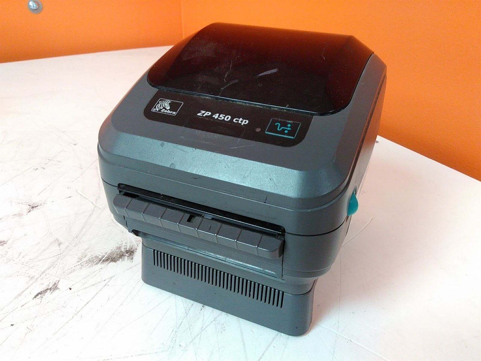 Defective Zebra ZP 450 ctp Thermal Label Printer Bad Printhead AS-IS