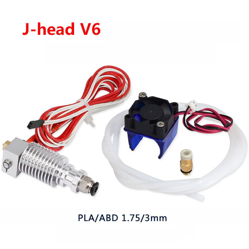 Genuine Nozzles Pack J-head V6 PLA 1.75/3mm for Ender 3 5 Pro CR10 S 3D Printer