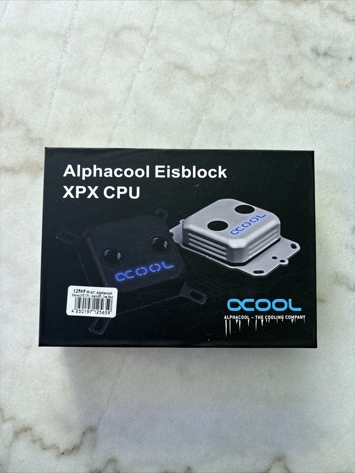 Alphacool Eisblock XPX CPU Waterblock, Deep Black- New- Sealed In Box