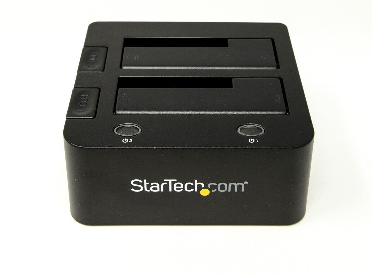 StarTech.com Dual-Bay USB 3.0 to SATA and IDE Hard Drive Docking Station