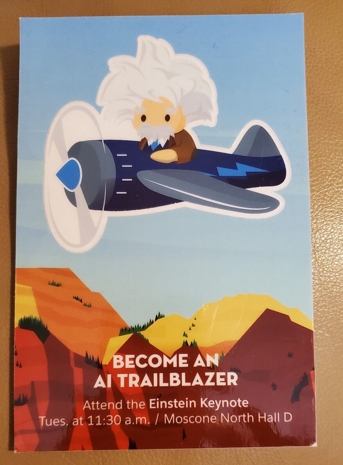 Rare Salesforce Einstein Sticker - New - Trailblazer AI Keynote 2018