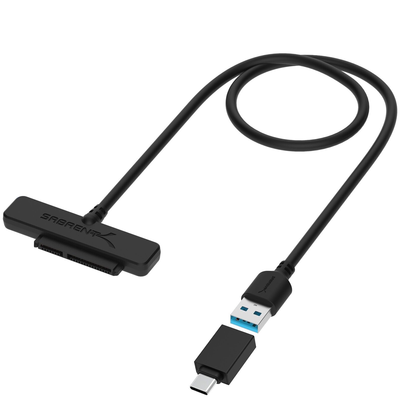 Sabrent USB 3.1 (Type-A) to SSD / 2.5-Inch SATA Hard Drive Adapter (EC-SS31)