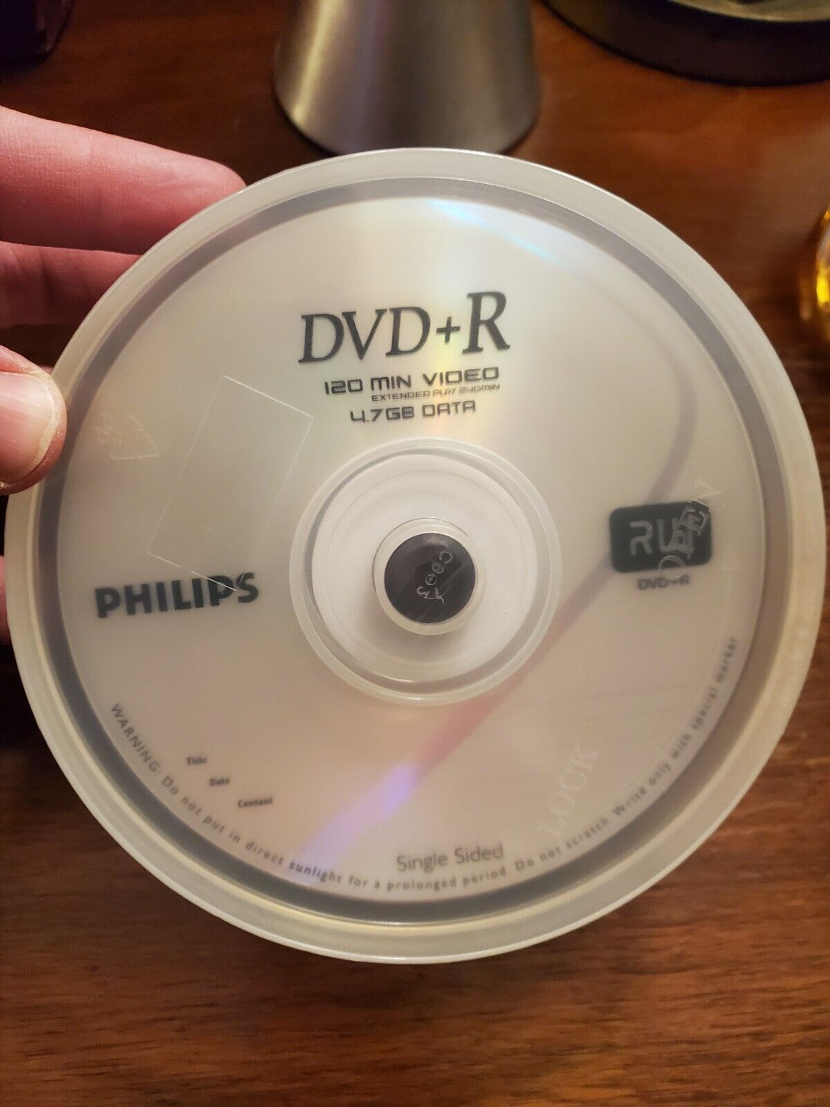 Philips DVD+R RW 4.7GB Data 120 min. 25 Pack Spindle NEW SEALED BLANK MEDIA 