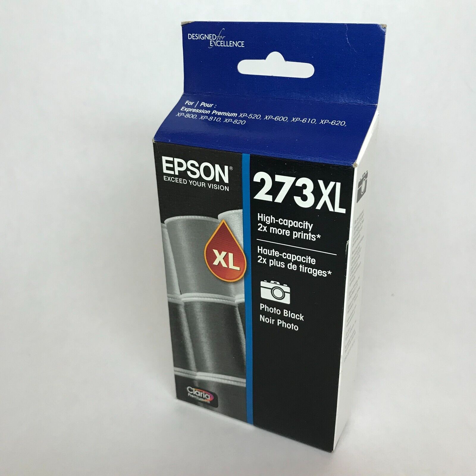 Epson 273XL High-Capacity Claria Premium Ink Cartridge T273XL120 NEW EXP 05.2018