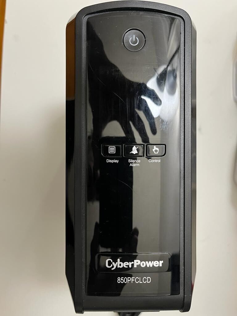 CyberPower CP850PFCLCD PFC Sinewave UPS 850VA Tower 120 Volt With New Batteries