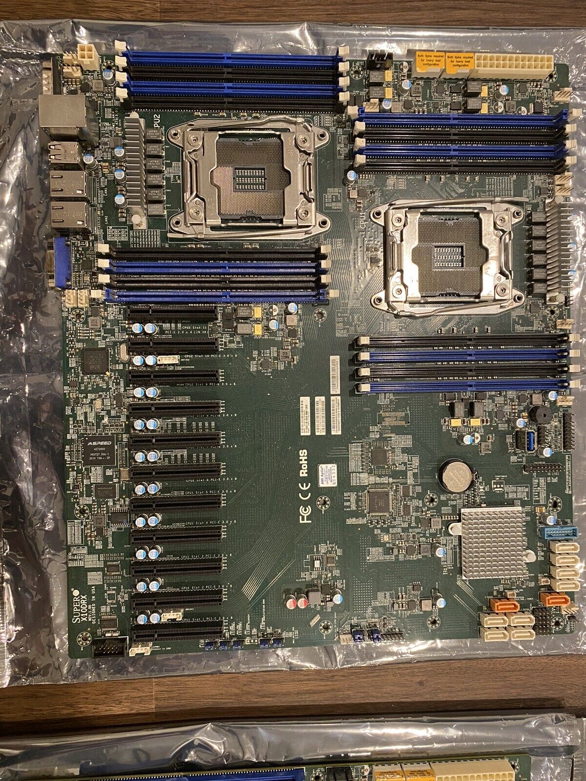 supermicro x10drx motherboard Used And Tested