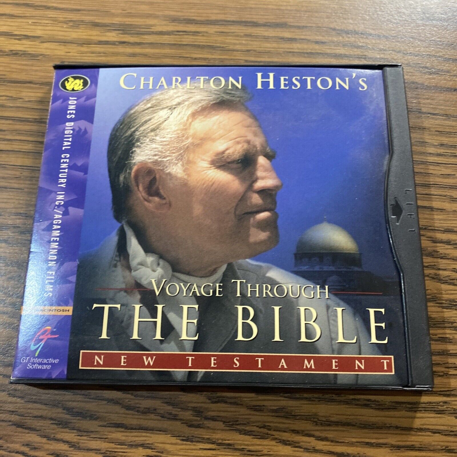 Charlton Heston's Voyage Through The Bible New Testament PC CD journey PC3