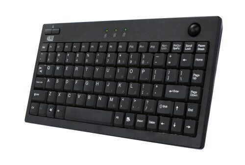 Adesso AKB-310UB Mini Trackball Keyboard (AKB310UB)
