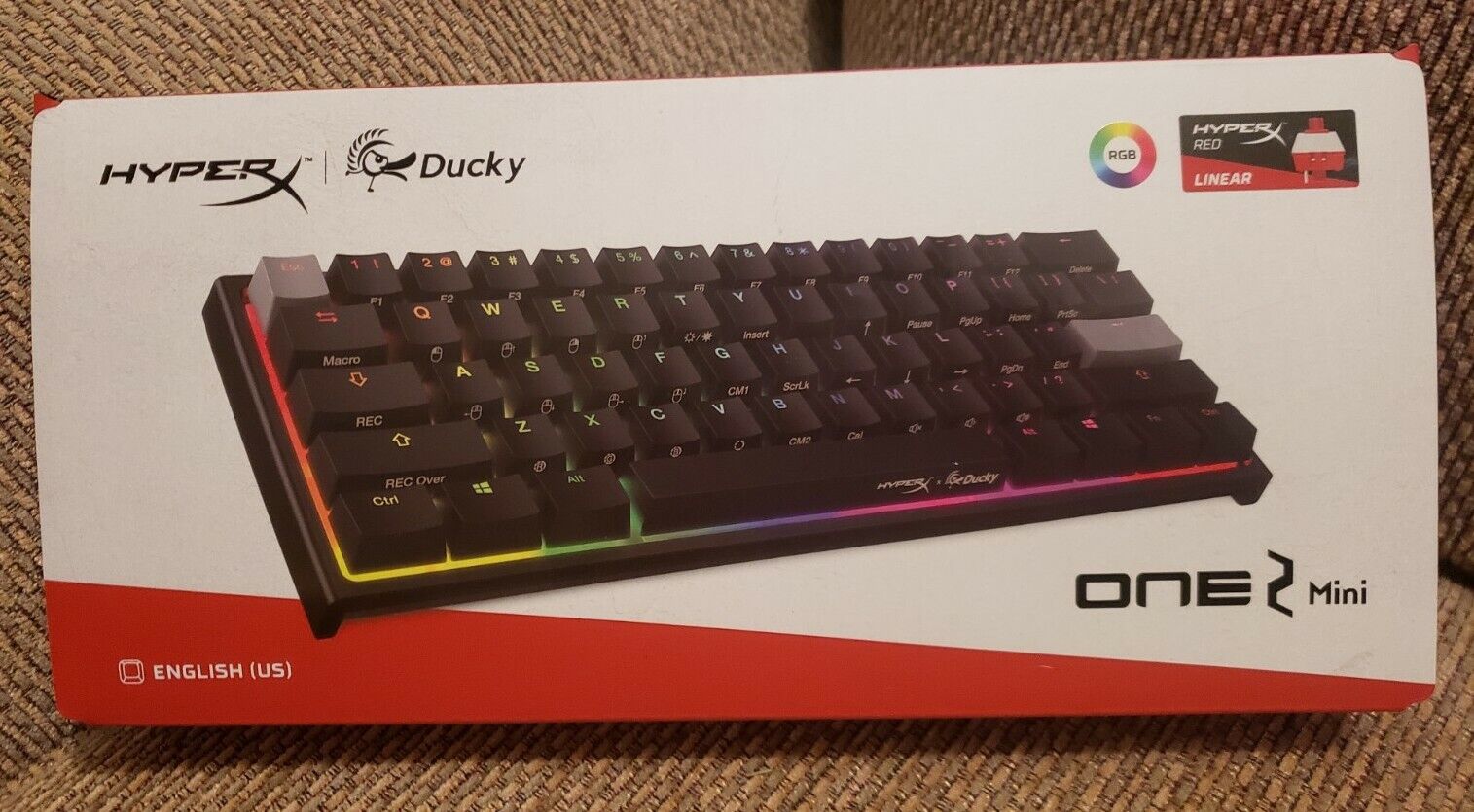 🔥 HyperX x Ducky One 2 Mini Mechanical Gaming Keyboard - *IN HAND FAST SHIP* 🔥