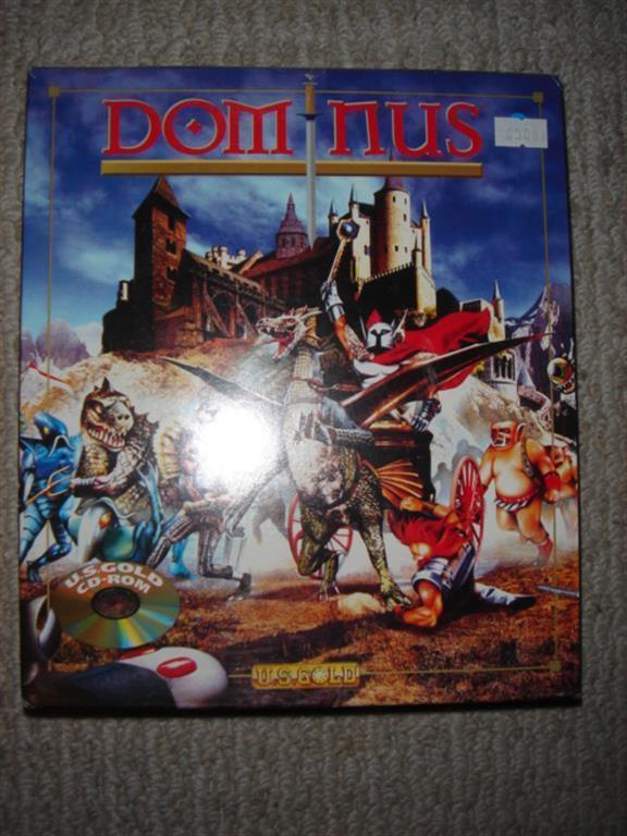 Dominus - U.S. Gold - 1994 - CD Rom - Vintage Retro Computer Game - Boxed